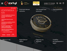 Tablet Screenshot of extyl-pro.ru